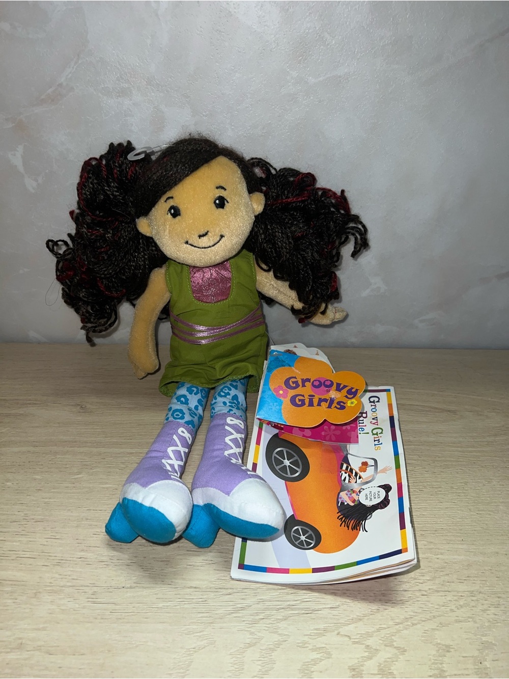 Groovy Girls Plush Doll with Original Tag & Booklet Manhattan Toy